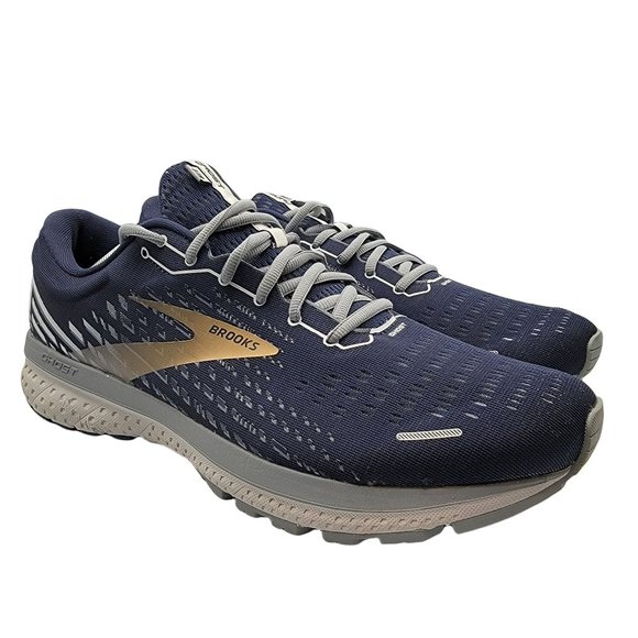 Brooks Ghost 13 Road Running Shoes Lightweight Mesh Comfort Men Sz 14 - Picture 1 of 12
